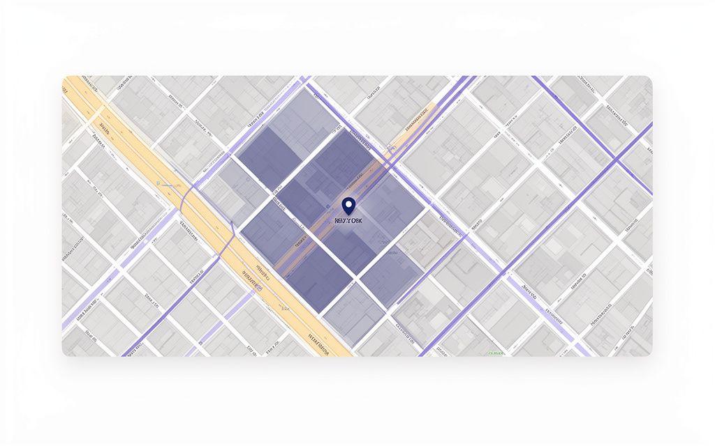 Street-level map style view of 469 Hegeman Avenue in New York with nearby blocks and transit context